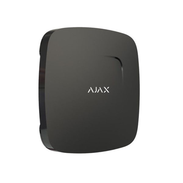Ajax FireProtect Plus Black Smart ανιχνευτής καπνού με αισθητήρες θερμοκρασίας και μονοξειδίου του άνθρακα
